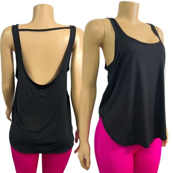 Victorias Secret VSX Sport Mesh Sports Tank Top black Xsmall - Picture 1 of 3